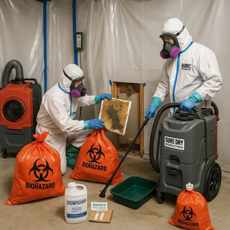 Contaminated Water Handling Protocols process in Seaside, FL