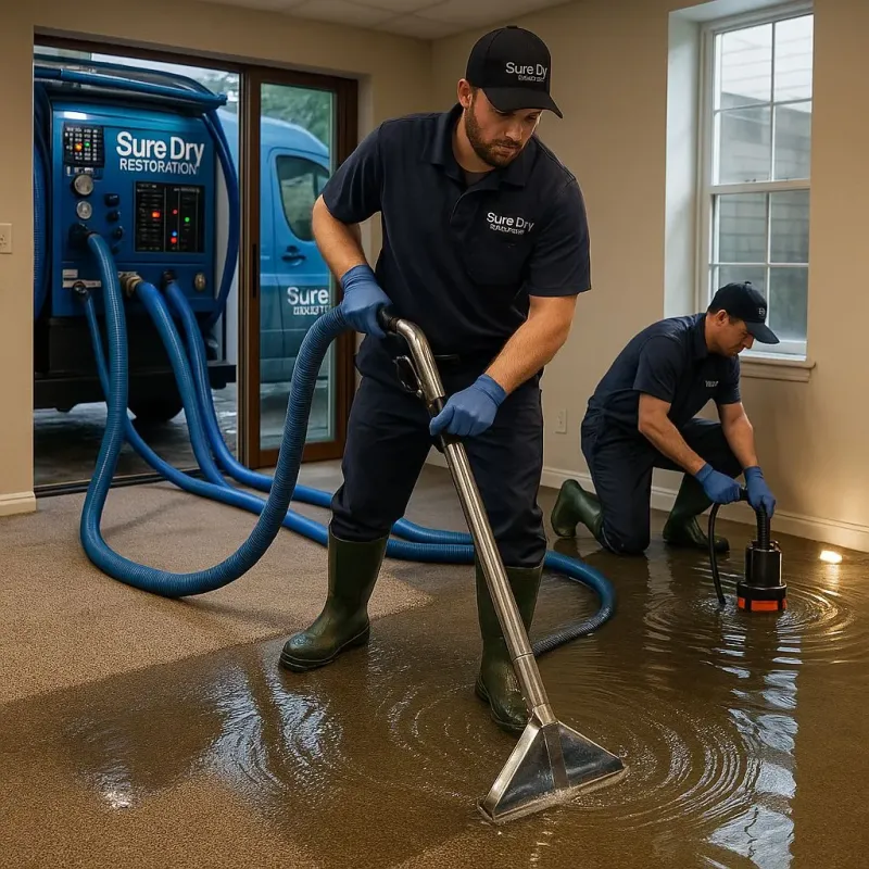 Water Extraction and Removal process in Seaside, FL